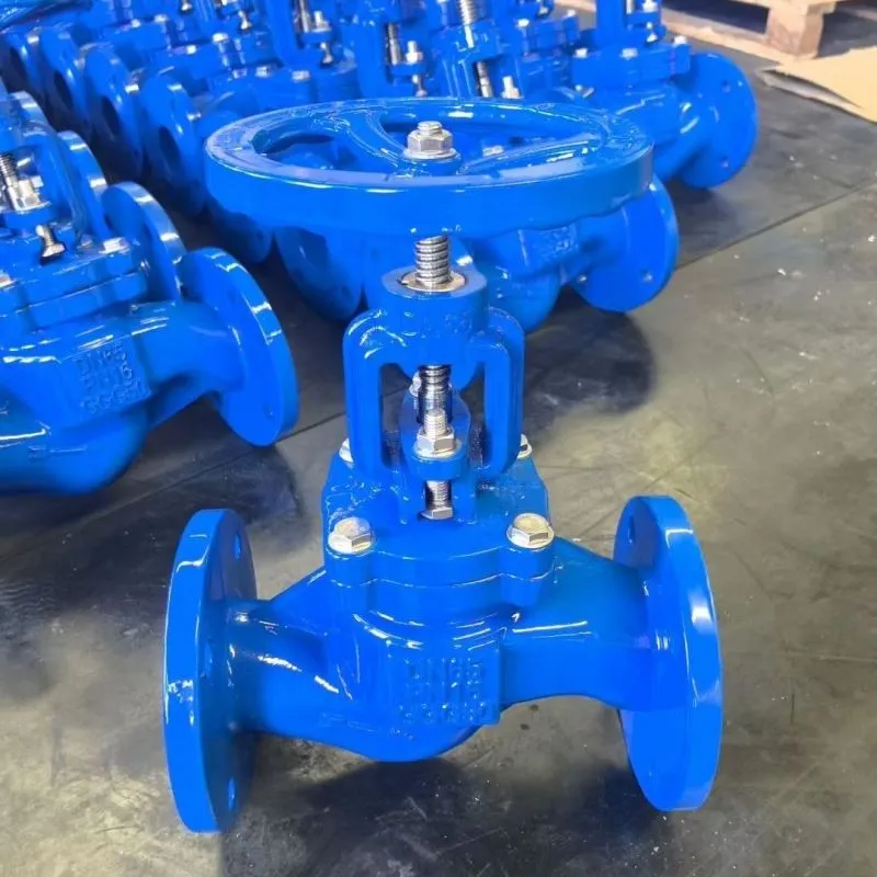 DIN3352 F4 Di Bebibir Logam-Injap Pintu Tertutup