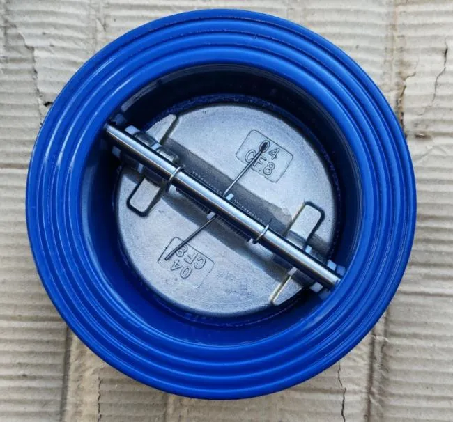 Besi Mulur Double-Wafer Cakera-Jenis Injap Semak