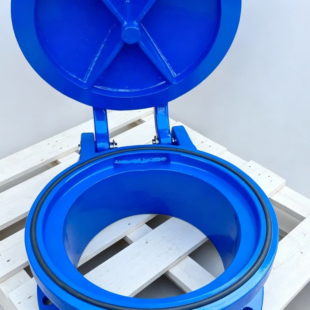Injap Gerbang Flanged Flap