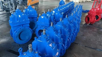 Injap Gerbang Pengedap Berdaya Serong Digerakkan Mematuhi BS5163